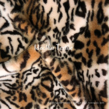 Tiger Print Soft Imitation Animal Faux Fur/Tricot Fur
